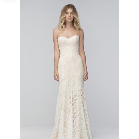 Wtoo Dresses & Skirts - WTOO Betty Mermaid Wedding Dress beaded